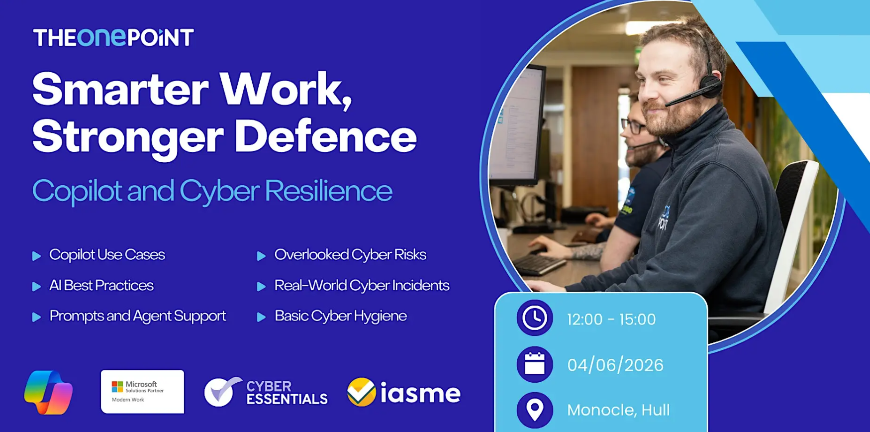 Smarter work stronger defence copilot and cyber resilience for business