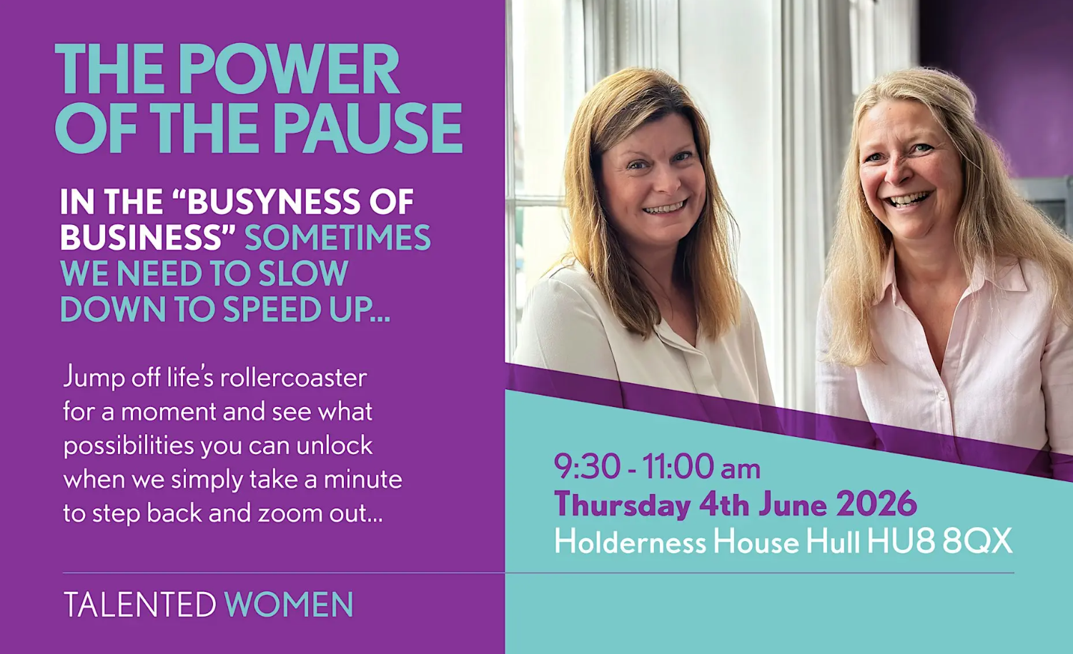 The power of the pause