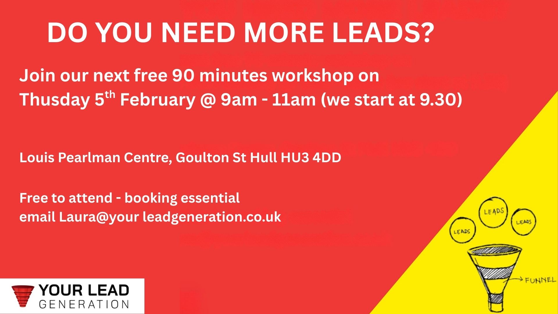 Direct marketing for lead generation workshop