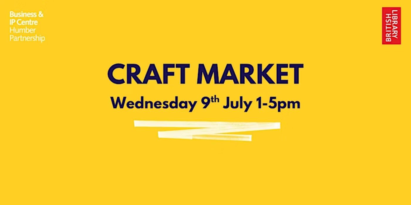 Hull business and ip centre craft market