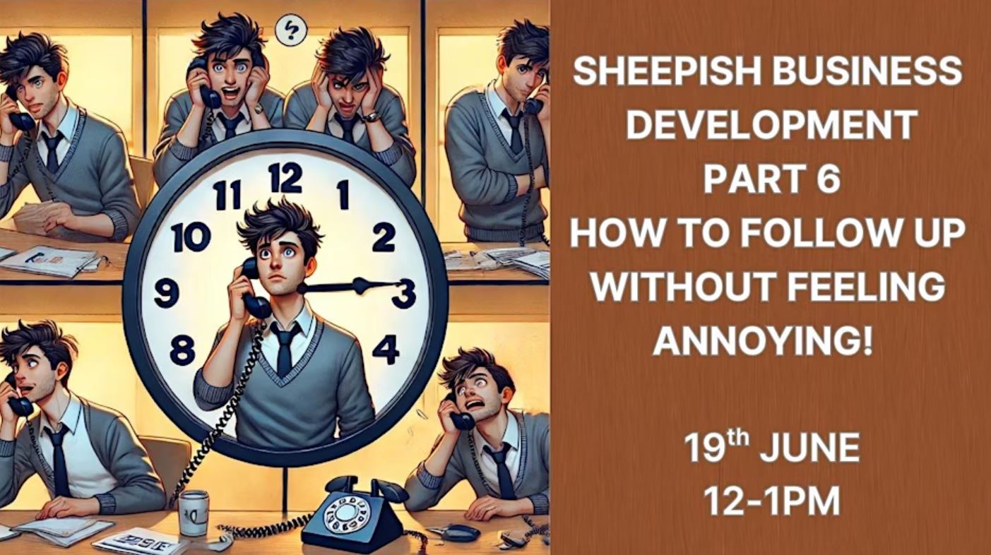 How to follow up without feeling annoying