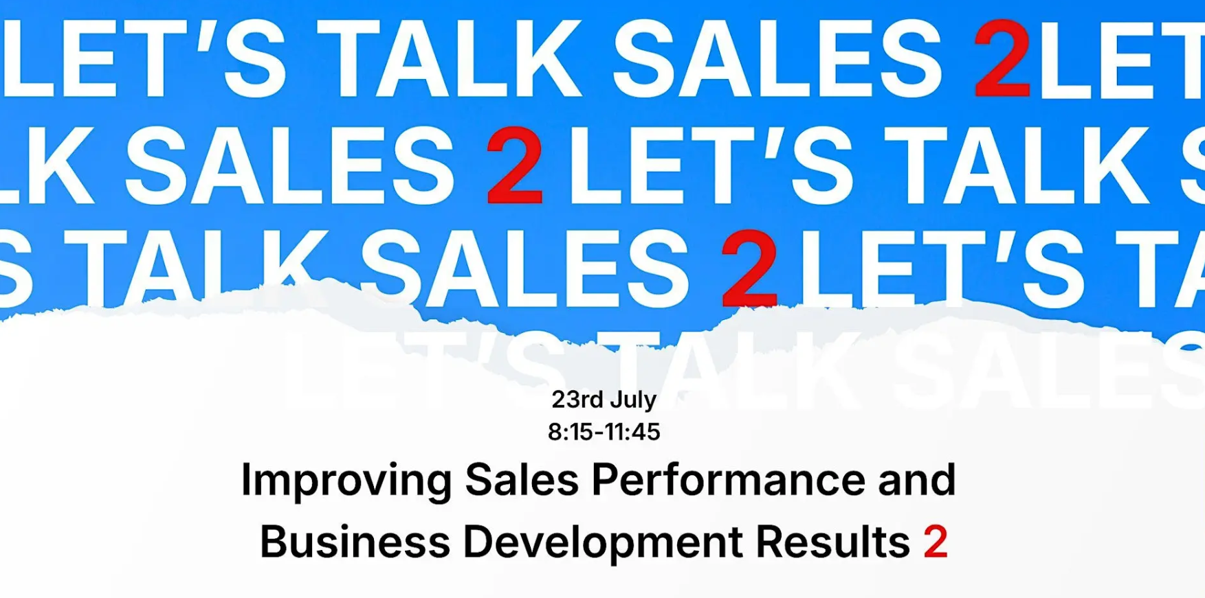 Improving sales performance and business development results 2