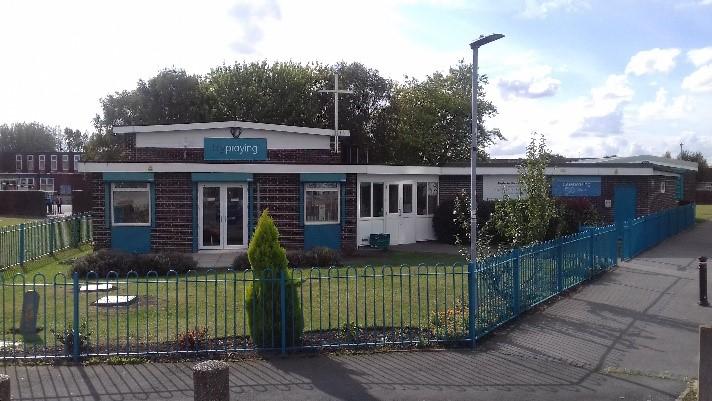 A photograph of the front of Bodmin Road church