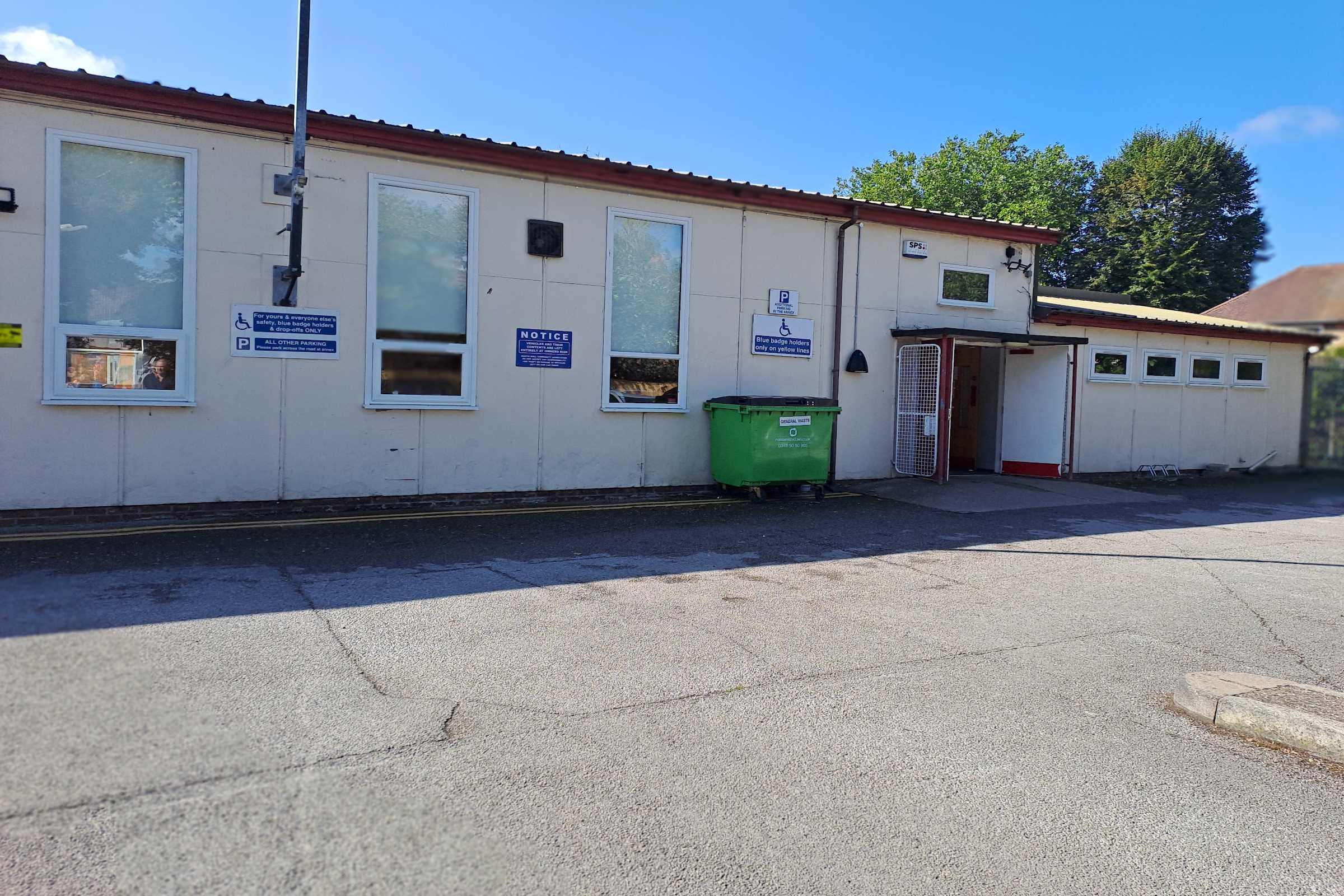 A photograph showing the front of the North Hull community centre