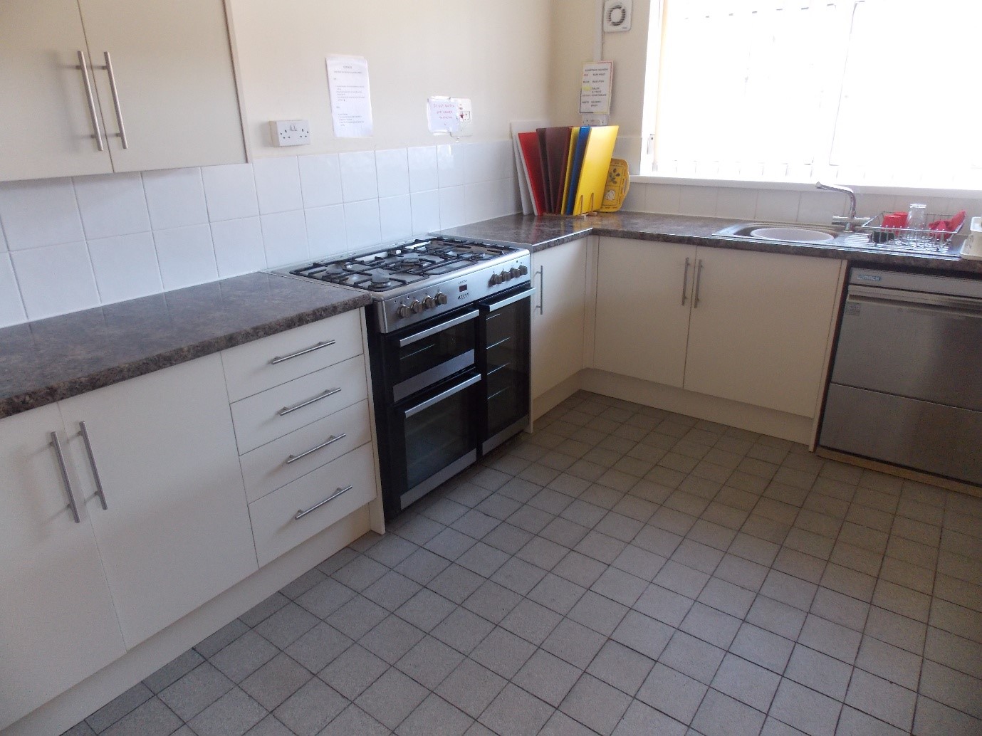 A photograph of the kitchen at the St Stephens neighbourhood centre