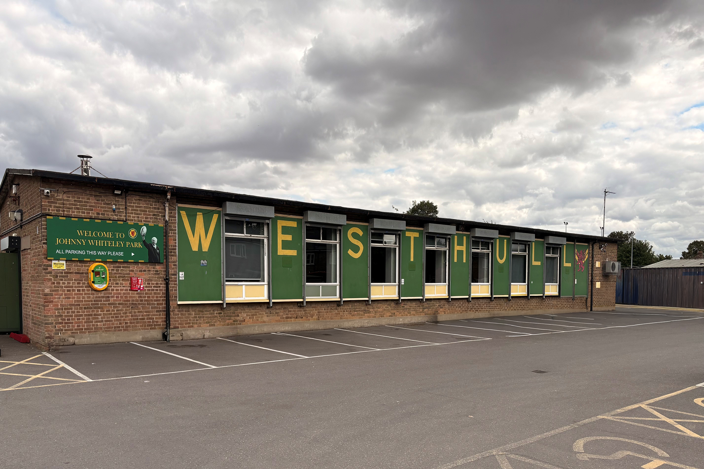 A photograph taken of West Hull Community centre