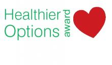 Healthy options award logo