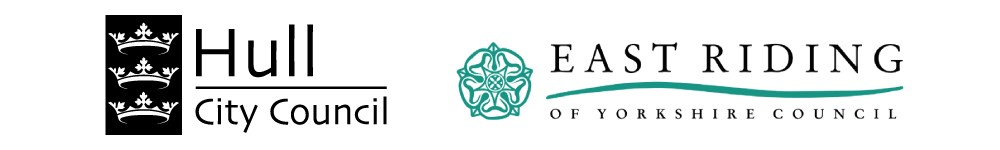 An image of both the Hull and East Riding Council logos