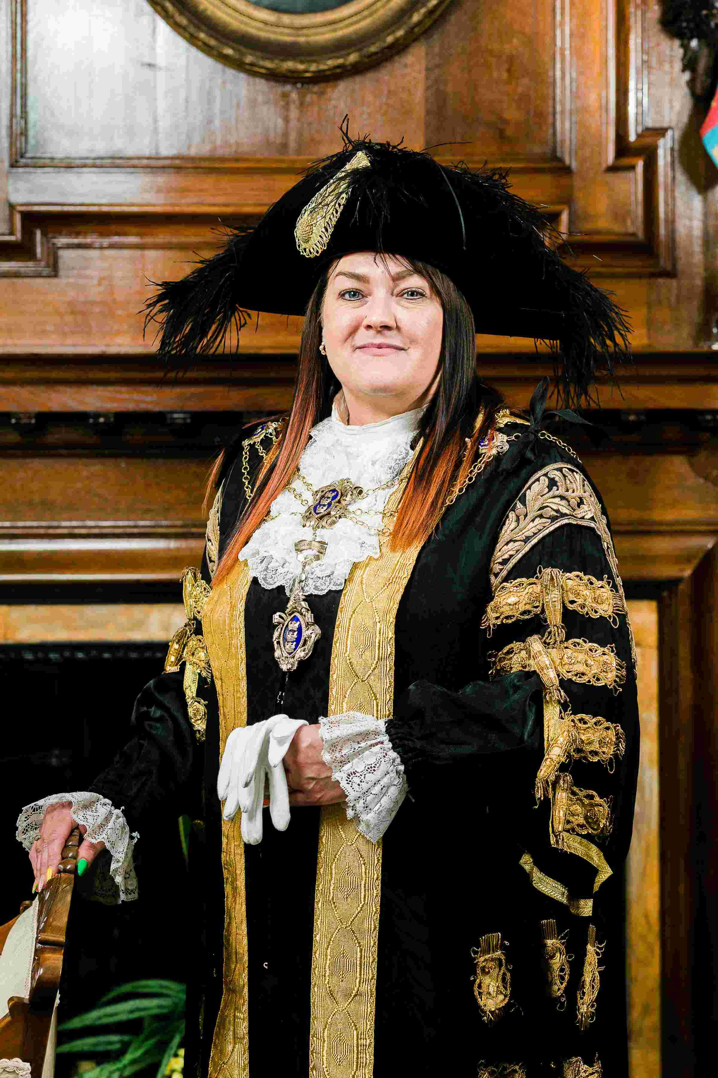 Councillor Maria Coward the Right Worshipful the Lord Mayor of Kingston upon Hull and Admiral of the Humber.