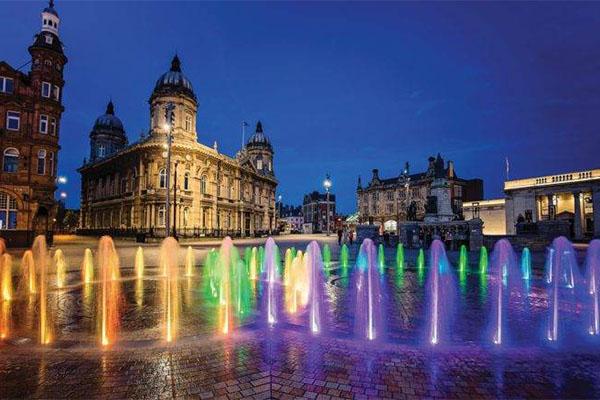 Queen Victoria Square Fountains