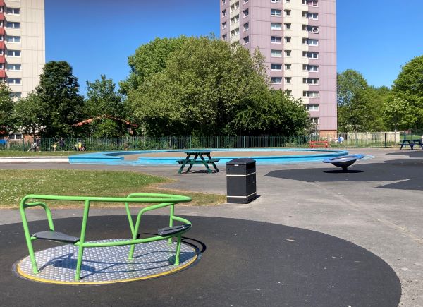 water play area